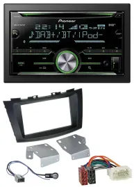 Pioneer Bluetooth MP3 DAB 2DIN USB CD Autoradio für Suzuki Swift (ab 2010)
