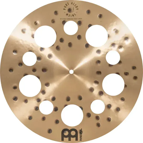 Тарелка барабанная MEINL 18" Pure Alloy Extra Hammered Trash Crash