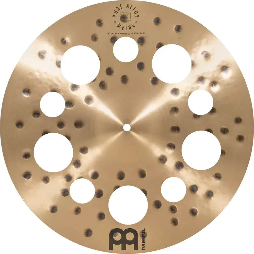 Тарелка барабанная MEINL 18" Pure Alloy Extra Hammered Trash Crash
