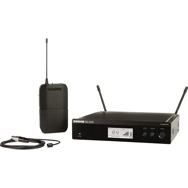 Микрофонная радиосистема Shure BLX14R/W93 Wireless Lavalier System w/WL93 Miniature Lavalier Mic Band J11