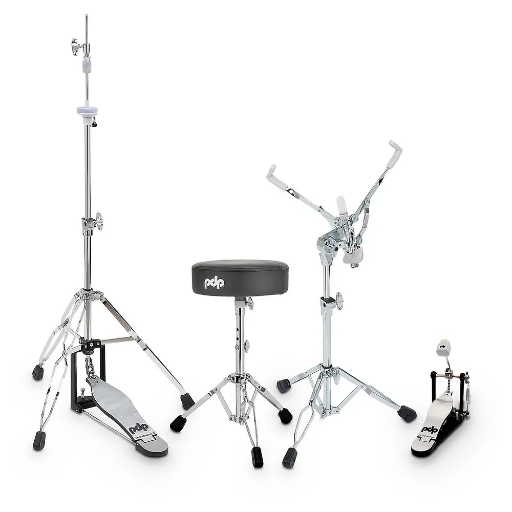 PDP by DW Gravity 4Piece Hardware Pk ThroneKick PedalHiHat StandSnare Stand