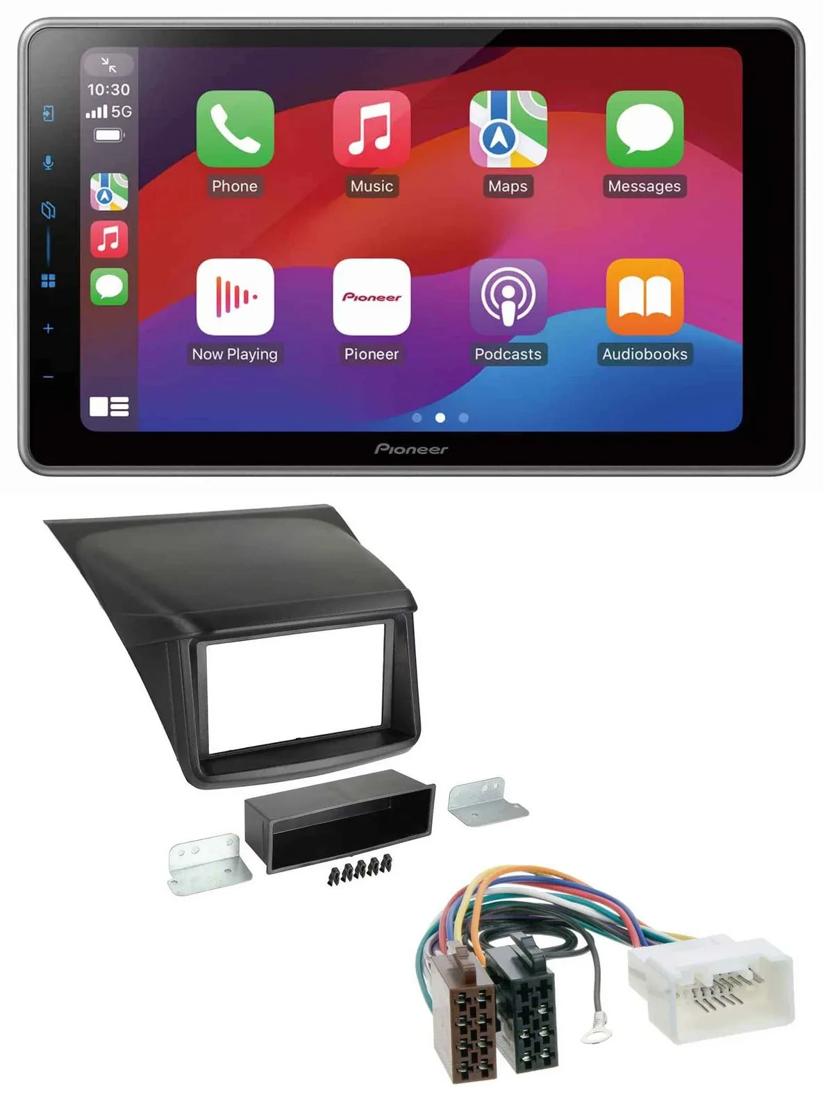 Pioneer MP3 USB DAB Bluetooth 2DIN Autoradio für Mitsubishi L200 2006-2015