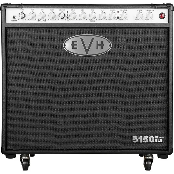 Комбоусилитель для электрогитары EVH 5150III 50W 1x12 6L6 Tube Guitar Combo Amp Black