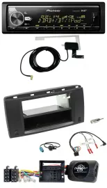 Автомагнитола Pioneer Bluetooth, DAB, USB для Mercedes R‑Class W251 (2006–2012) с управлением с руля