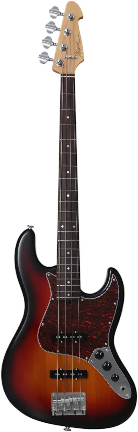 Бас-гитара KEIPRO KJB-Standard-R 4-струнная санберст