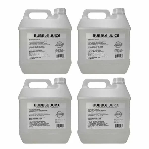 Жидкость для генератора мыльных пузырей American DJ ADJ BUB/G 3.8 л (4 штуки)