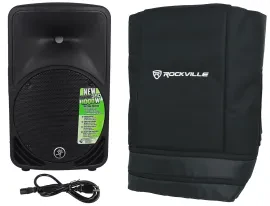 Mackie SRM350V3 SRM350-V3 1000w 10" Powered Active PA Speaker, w/DSP+Slip Cover