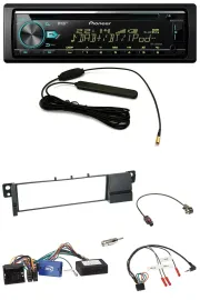 Pioneer CD MP3 Lenkrad DAB USB Autoradio für BMW 3er E46 01-07 schwarz