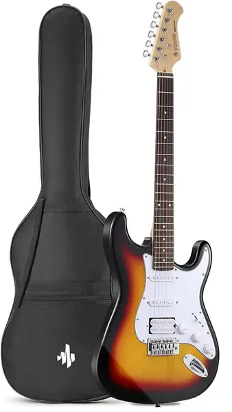 Электрогитара Donner ST-100 Sunburst с чехлом