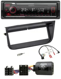 Kenwood Lenkrad Bluetooth USB DAB Autoradio für Peugeot 406 2002-2005