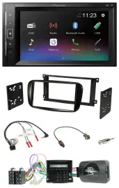 Pioneer DAB Lenkrad 2DIN Bluetooth USB Autoradio für Ford Focus C-Max CAN-Bus gl