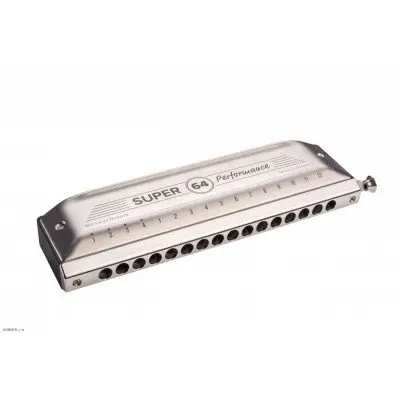 Губная гармошка хроматическая HOHNER Super 64C new