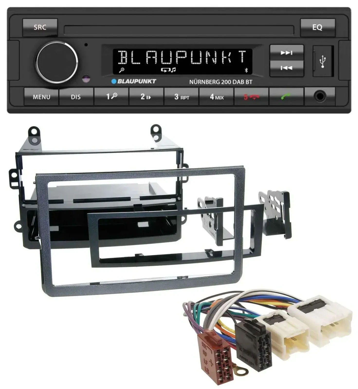 Автомагнитола для Nissan 350Z (с 2006) Blaupunkt USB, DAB, MP3, Bluetooth