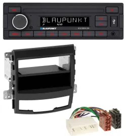 Blaupunkt MP3 AUX USB 1DIN Autoradio für SsangYong Korando CK 2010-2013