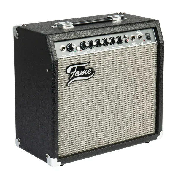 Fame GX-30 Combo, Gitarrenverstärker, 30 Watt, Transistor, E-Gitarre Verstärker