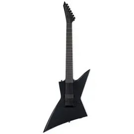 Электрогитара LTD EX-7 Baritone Black Metal 7 Black Satin