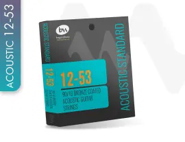 Струны для акустической гитары bagandmusic AS1253 Acoustic Standart 12-53