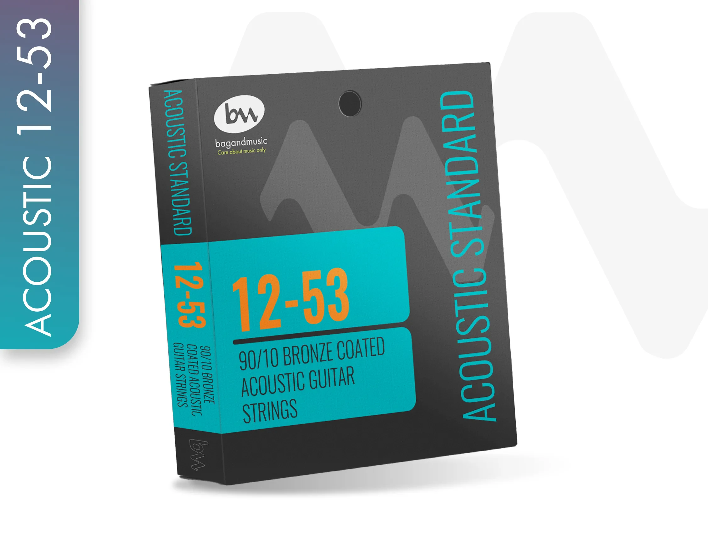 Струны для акустической гитары bagandmusic AS1253 Acoustic Standart 12-53