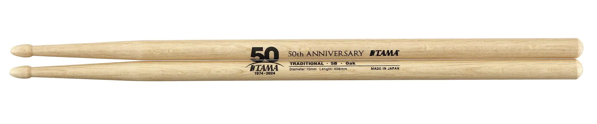 Барабанные палочки Tama 5B-50TH 50TH LIMITED DRUMSTICKS