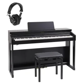 Roland RP701 88-Key SuperNATURAL Classic Digital Piano, w/TAPH100 Headphones