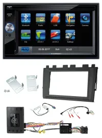 Blaupunkt 2DIN Bluetooth TMC USB Lenkrad SD Navigation für VW Polo ab 2018 MIB I