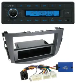 VDO AUX Bluetooth USB MP3 Autoradio für Toyota RAV-4 (11-13) - 28 Pin