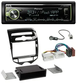 Автомагнитола Pioneer для Hyundai ix20 (с 2010) CD, DAB, USB, MP3, AUX, совместимость с автоматическим климат-контролем