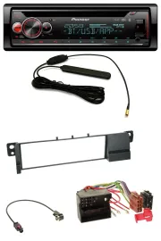Автомагнитола Pioneer USB DAB MP3 Bluetooth CD для BMW 3 Series E46 (Quadlock)
