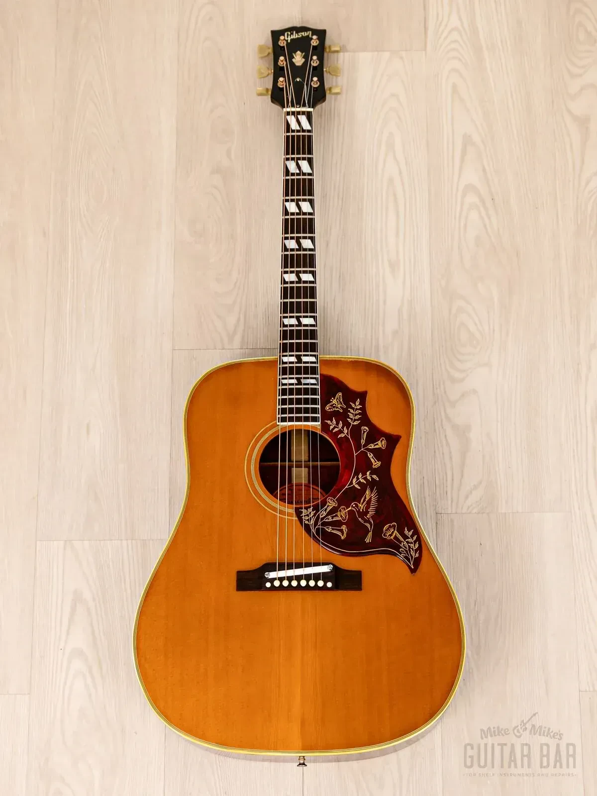 Акустическая гитара Gibson Hummingbird Dreadnought Natural w/case USA 1966