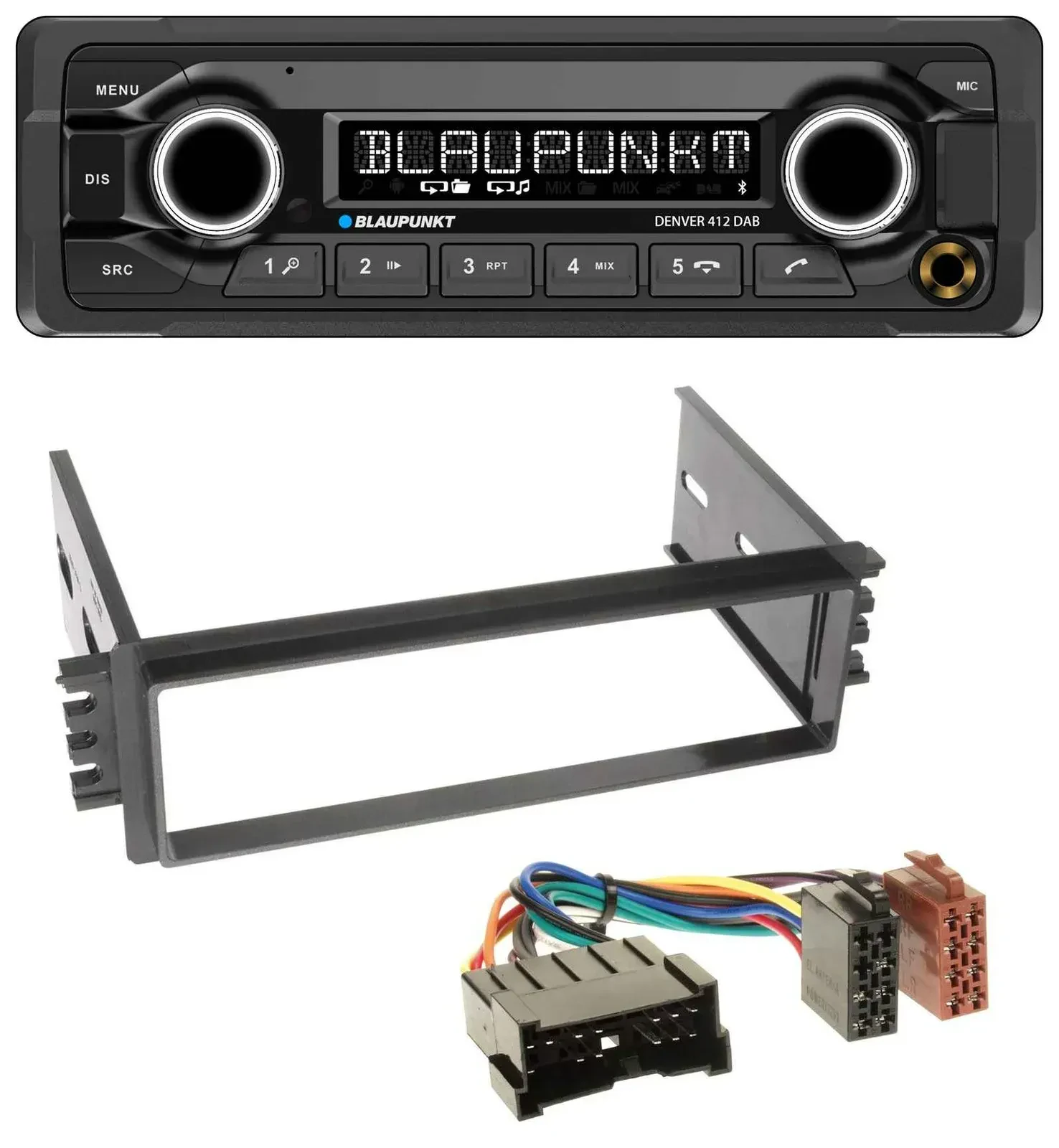 Blaupunkt Bluetooth DAB MP3 USB Autoradio für Hyundai Accent (2002-2005)