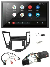 Pioneer USB 2DIN DAB Lenkrad Bluetooth Autoradio für Chevrolet Cruze 05/2009-201