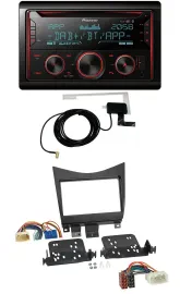 Pioneer 2DIN MP3 DAB USB CD Bluetooth Autoradio für Honda Accord 02-08 schwarz