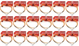 Инструментальный кабель Rockville RCGT3.0O Orange 0.9 м (18 штук)