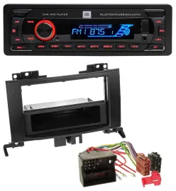 JBL AUX MP3 USB Bluetooth SD Autoradio für Mercedes Sprinter ab 06 Rubbertouch