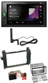 Pioneer MP3 DAB AUX 2DIN Bluetooth Autoradio für Mercedes Viano Vito W639 06-14