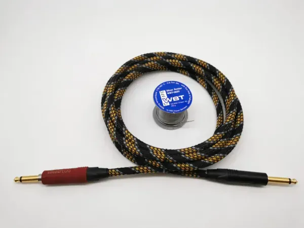 G28-JS-J-0400-0 Кабель инструментальный Silent, в оплетке, 4м, ZZcable