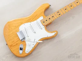 1973 Fender Stratocaster Vintage Guitar Natural, Near-Mint w/ Case