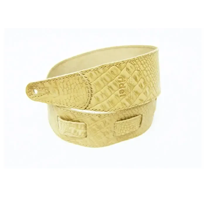 Ремень для гитары Fidel FL660297L11 Leather 11 Light Walnut Reptile