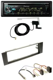 Pioneer MP3 AUX CD USB DAB Autoradio für Audi A3 (8P, 03-06) - ISO