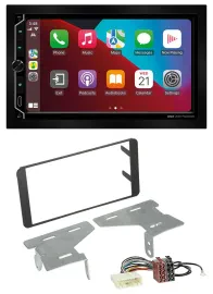 ESX 2DIN DAB USB MP3 Bluetooth Autoradio für Subaru BRZ (ab 2012)