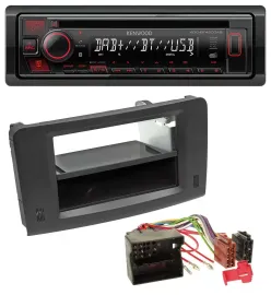 Автомагнитола для Mercedes M-Class W164 (2005–2011) Kenwood MP3, CD, USB, Bluetooth, DAB