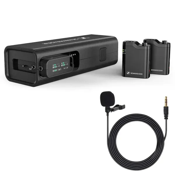 Sennheiser Profile Wireless 2-Channel Microphone System with Turnstile Lavalier