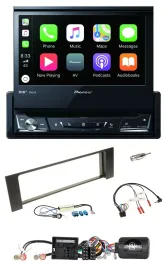 Pioneer DVD Bluetooth DAB USB Lenkrad Autoradio für Audi A4 B6 00-04 Quadlock Do