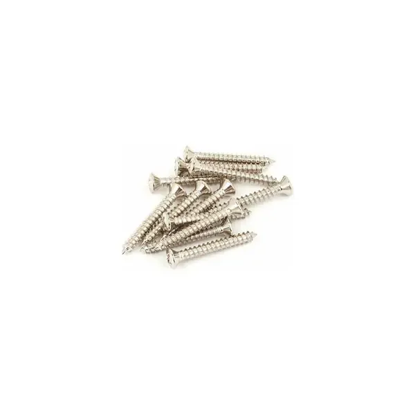 Саморез для электрогитары Fender 5x1" Oval Head Mounting Screw 12 Pieces