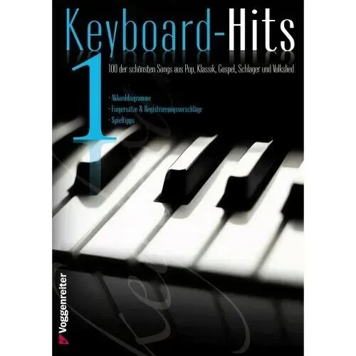 Сборник песен Voggenreiter Keyboard Hits Band 1
