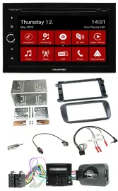 Blaupunkt 2DIN Lenkrad Bluetooth USB TMC DAB Navigation für Ford S-Max Mondeo Pr