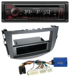 Автомагнитола для Toyota RAV4 (2011–2013) Kenwood MP3/CD/USB, Bluetooth, DAB, 28-pin