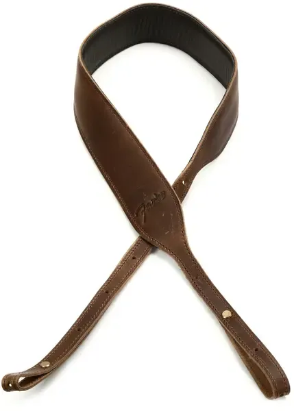 Ремень для банджо Fender Paramount Banjo Leather Strap - Brown