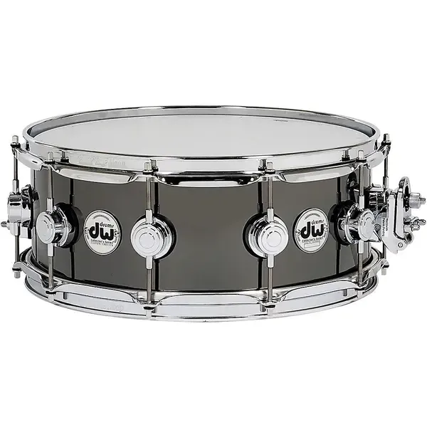 Малый барабан DW Collector's Brass 14x5.5 Black Nickel