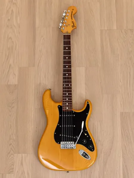 Электрогитара Fender Stratocaster '72 Vintage Reissue ST72-70 Natural Ash Japan 1988